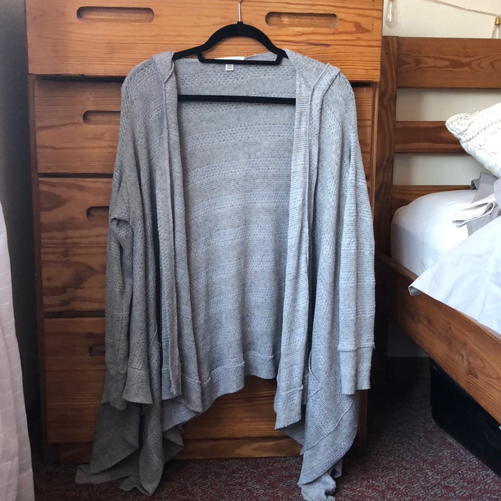 Grey lightweight cardigan